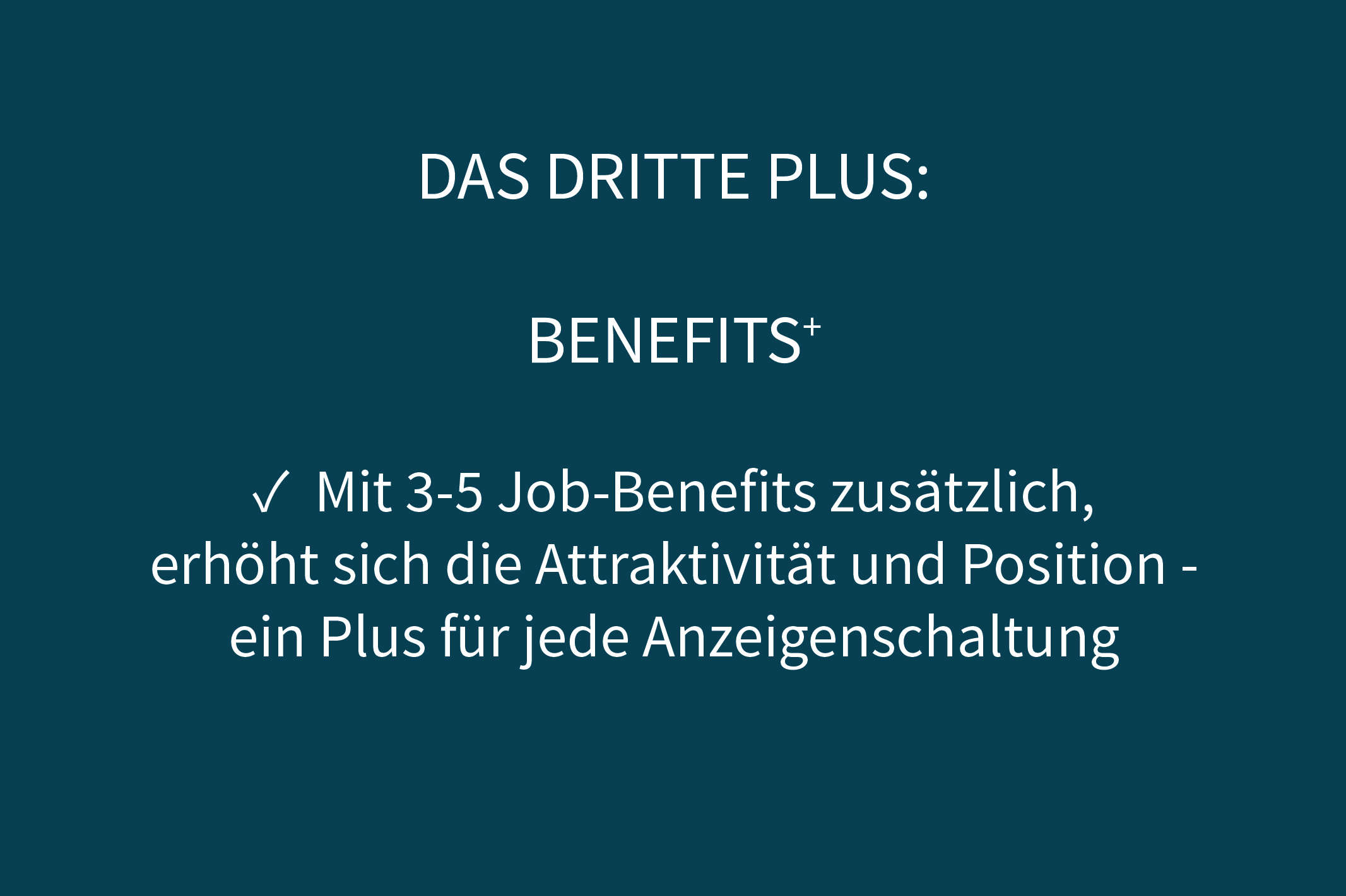 BenefitsPlus - Laufzeit 30 Tage